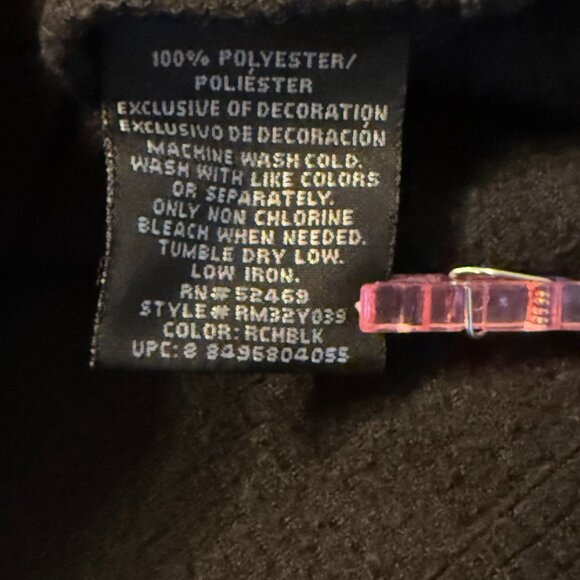 Starter Mens XL Black Half-Zip Pullover - Picture 4 of 8